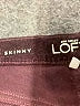 Ann Taylor LOFT Solid Black Jeggings Size 12 - photo 4