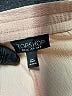 Topshop 100% Polyester Solid Yellow Shorts Size 4 - photo 3