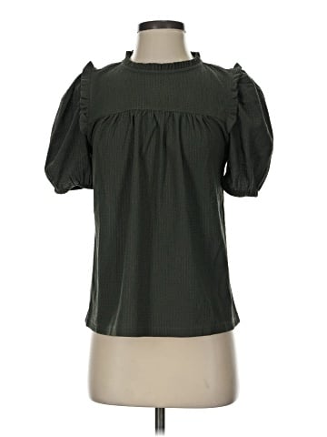 Ann Taylor LOFT Outlet Short Sleeve Blouse (view 1)