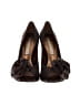 Pura Lopez Brown Heels Size EU 37 1/2 - photo 2