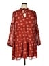 Luxology 100% Polyester Red Casual Dress Size XL - photo 1