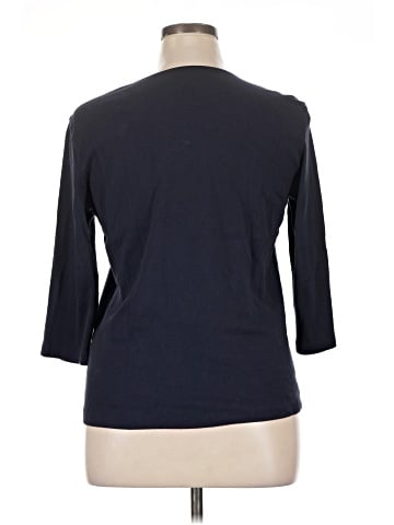 Christopher & Banks 3/4 Sleeve T-Shirt (view 2)
