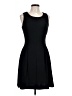 Elle Solid Black Cocktail Dress Size 10 - photo 1