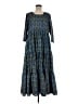 BiBA 100% Polyester Blue Casual Dress Size EU 40 / US 10 - photo 1