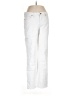 Lands' End White Jeans Size 8 - photo 1