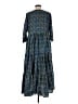 BiBA 100% Polyester Blue Casual Dress Size EU 40 / US 10 - photo 2