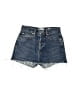 RE/DONE 100% Cotton Blue Denim Shorts Size 25 waist - photo 1