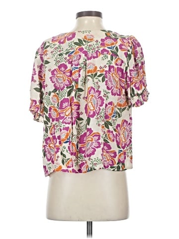 Nicole Miller Artelier Short Sleeve Blouse (view 2)