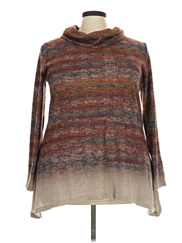 Cotton Bleu Pullover Sweater (view 1)