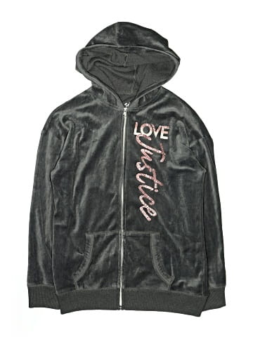 Justice Zip Up Hoodie (view 1)