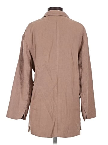 Madewell Cotton-Linen Relaxed Larsen Blazer (view 2)