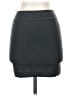Moda International Solid Gray Black Casual Skirt Size S - photo 1