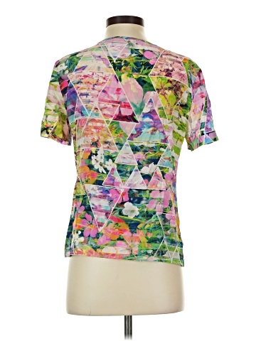 Amanda Uprichard Short Sleeve Silk Top (view 2)
