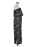 Unbranded 100% Rayon Paisley Blue Casual Dress Size M - photo 4