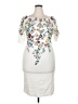 Unbranded 100% Polyester Ivory Cocktail Dress Size XXL - photo 1