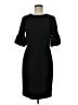 Donna Morgan Solid Black Cocktail Dress Size 8 - photo 1