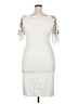 Unbranded 100% Polyester Ivory Cocktail Dress Size XXL - photo 2