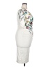 Unbranded 100% Polyester Ivory Cocktail Dress Size XXL - photo 4