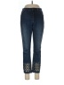 Joseph Ribkoff Polka Dots Blue Jeans Size 10 - photo 1