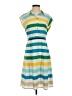 Calvin Klein Stripes Blue Yellow Casual Dress Size 4 - photo 1