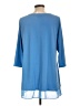 Alfani Blue 3/4 Sleeve Top Size L - photo 2