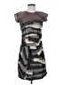 Chan Luu Graphic Gray Cocktail Dress Size S - photo 1