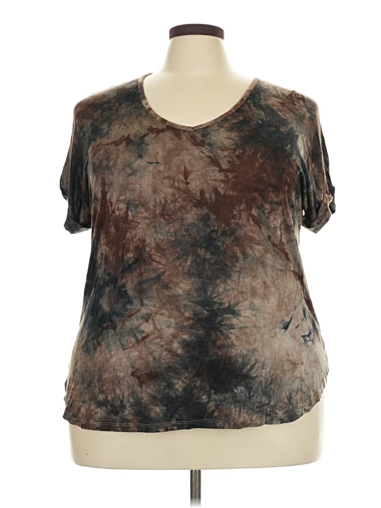 Pre-owned Coin 1804 Short Sleeve T-shirt In Brown