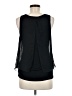Iz Byer 100% Polyester Black Sleeveless Blouse Size M - photo 2