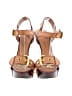 Giuseppe Zanotti 100% Leather Brown Wedges Size EU 36 1/2 - photo 2