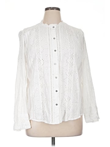 Sundance 3/4 Sleeve Blouse (view 1)