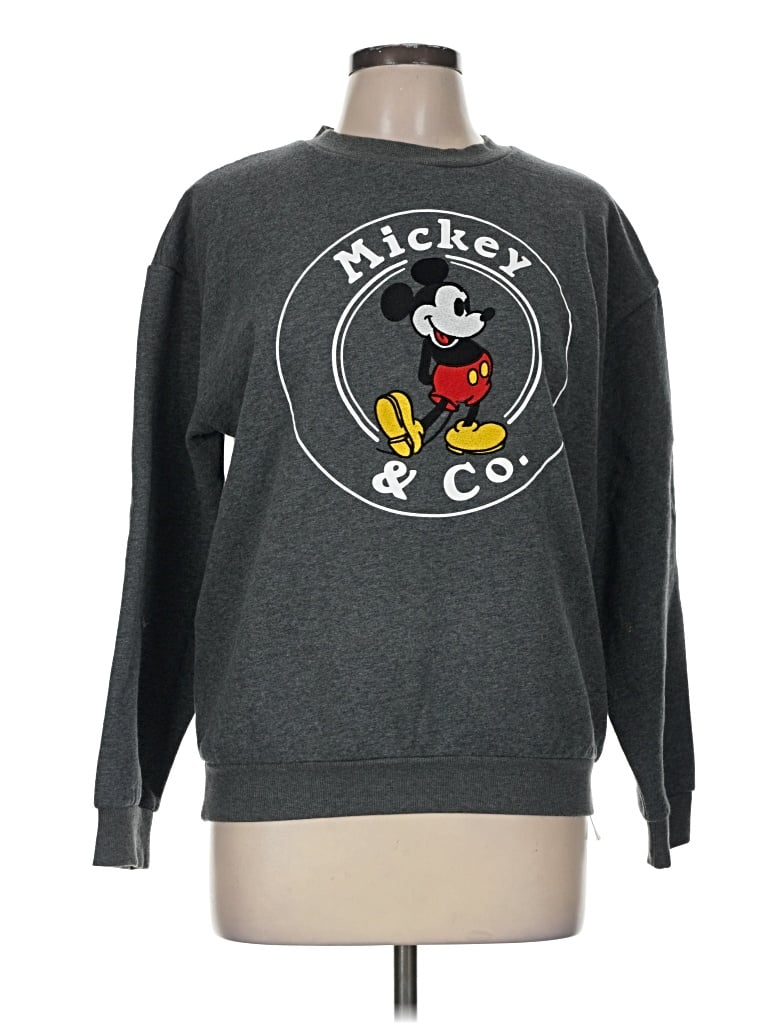 Pre-owned Disney Sweatshirt In Gray