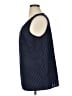 St. John 100% Polyester Chevron-herringbone Blue Tank Top Size XL - photo 5