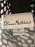 Olivia Matthews Animal Print Black Cocktail Dress Size 10 - photo 4