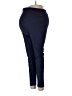 Motherhood Solid Blue Active Pants Size Lg Maternity - photo 1