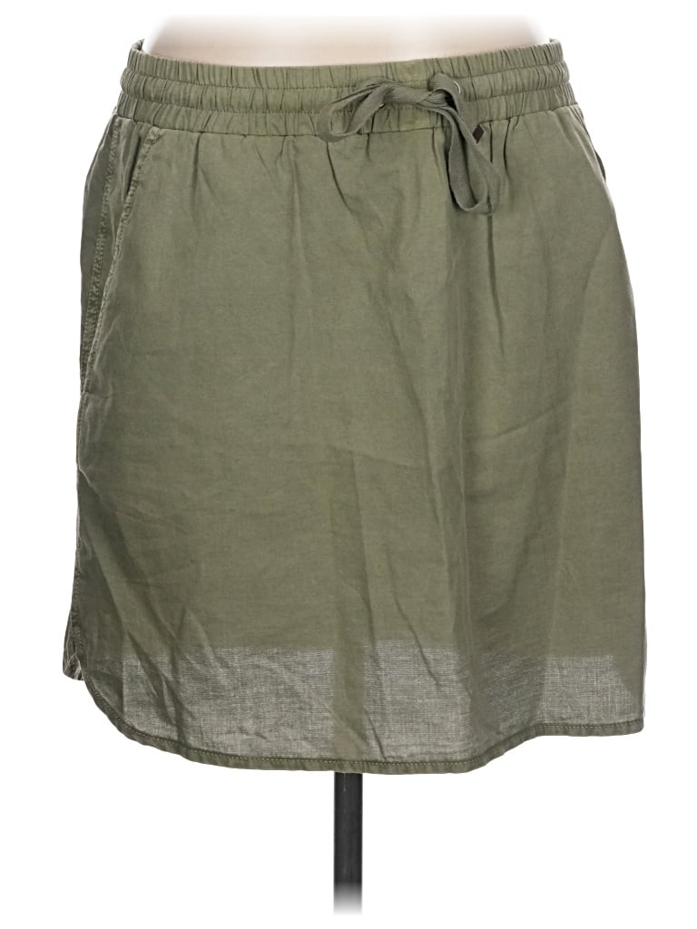 Pre-owned Lilla P Casual Skirt In Green