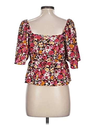Only Short Sleeve Blouse (view 2)