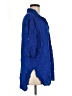 Ekouaer 100% Rayon Blue 3/4 Sleeve Button-Down Shirt Size M - photo 4