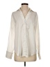 Have 100% Polyester Ivory Long Sleeve Blouse Size S - photo 1