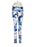 lucy Print Blue Active Pants Size L - photo 1