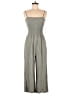 Ci Sono Solid Gray Jumpsuit Size M - photo 1