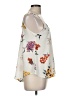 Sienna Sky 100% Polyester Ivory Sleeveless Blouse Size M - photo 4