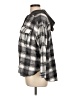 SO 100% Cotton Plaid Gray Long Sleeve Button-Down Shirt Size L - photo 5