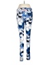 lucy Print Blue Active Pants Size L - photo 2
