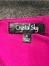 Crystal Sky Solid Purple Jumpsuit Size S - photo 4