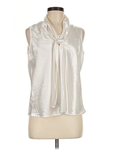 Black Label by Evan Picone Sleeveless Blouse (view 1)