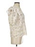 LoveShackFancy 100% Cotton Ivory Short Sleeve Blouse Size XS - photo 4