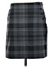 Gap Outlet Plaid Gray Casual Skirt Size 4 - photo 1