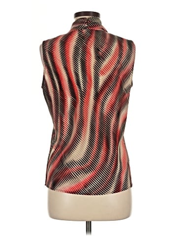Black Label by Evan Picone Sleeveless Blouse (view 2)