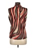 Black Label by Evan Picone Red Sleeveless Blouse Size M - photo 2