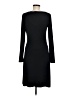 MICHAEL Michael Kors Solid Black Casual Dress Size M - photo 2